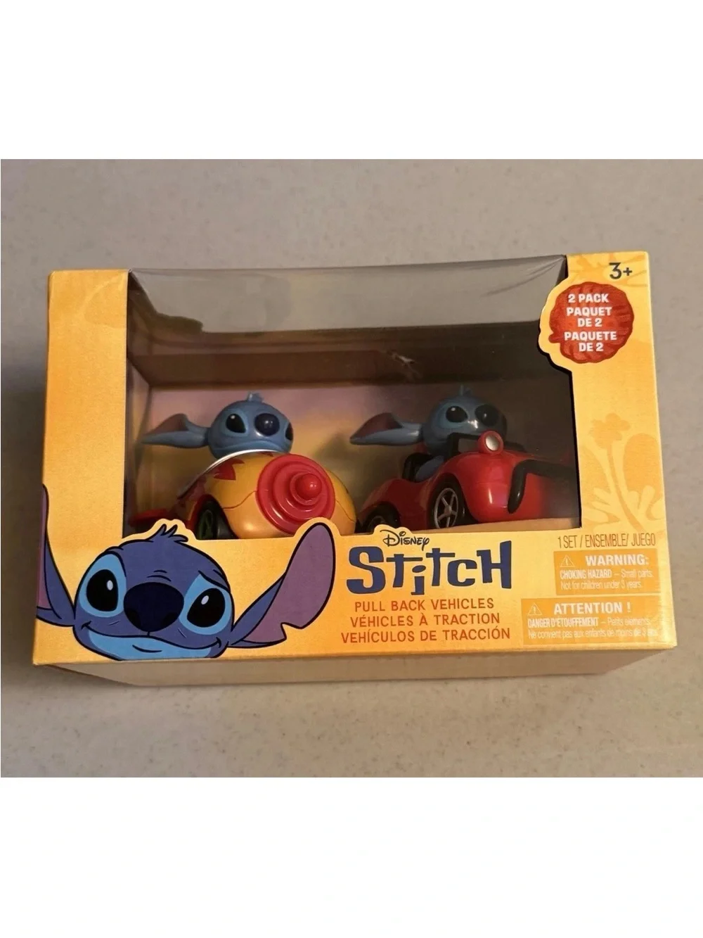 Pull Back Vehicles 2 Pack - Space Rocket & Buggy Car